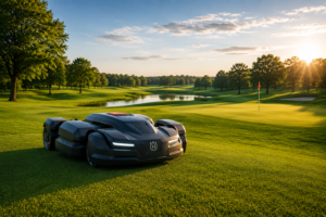 Maehroboter Golfplatz