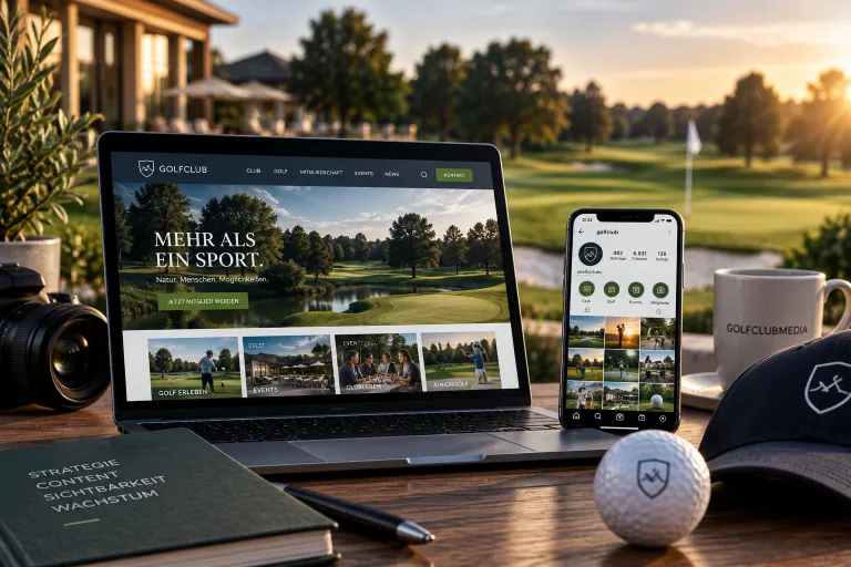 Marketing und digitale Sichtbarkeit für Golfclubs